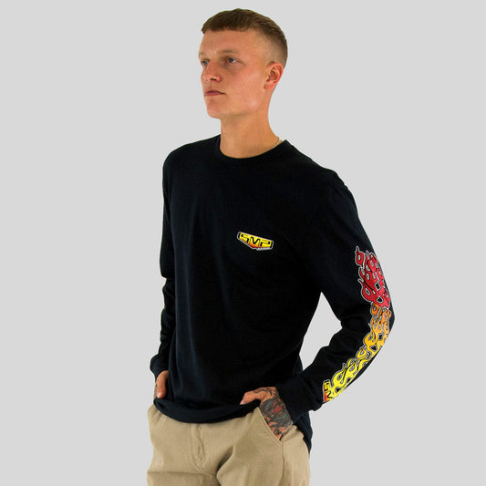 Flame Thrower L/S T-Shirt - smpclothing