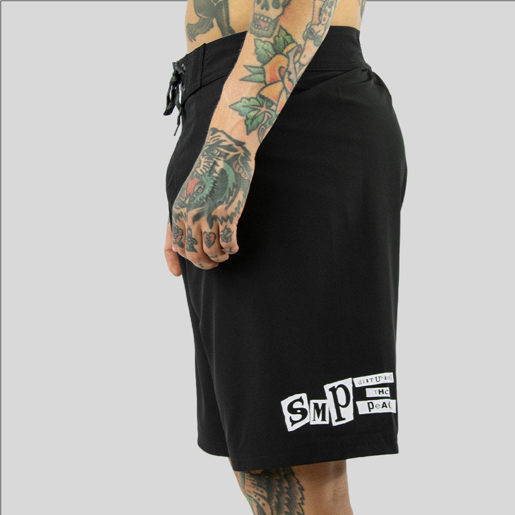 NUISANCE SMP Board short BLACK - smpclothing